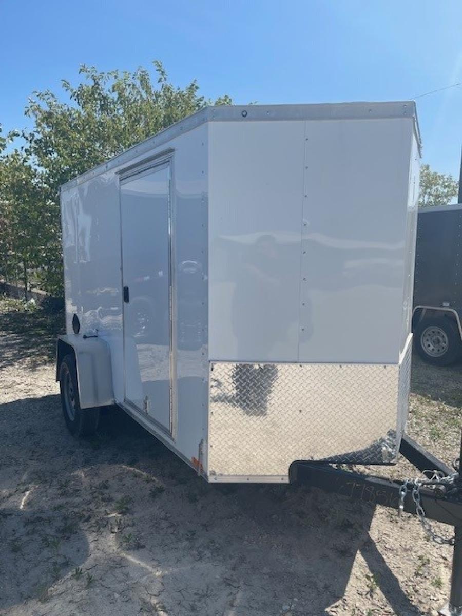 RWT5 RWT 5 x 10 SAE FLAT TOP ENCLOSED TRAILER BY RC Image 1