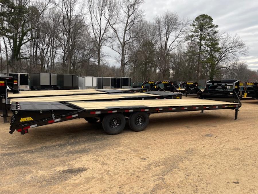Big Tex 14GN, Gooseneck, 102" x 30', 15.9K, Dovetail, Mega Ramps Image 2