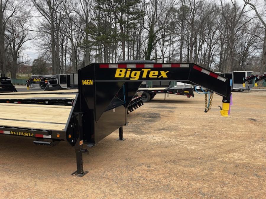 Big Tex 14GN, Gooseneck, 102" x 30', 15.9K, Dovetail, Mega Ramps Image 3