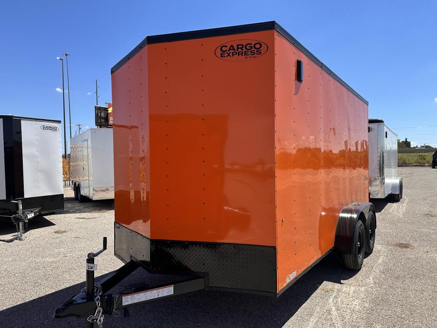 7X14 Blackout, 6" extra Height, Ramp Door VNOSE ENCLOSED CARGO Image 0