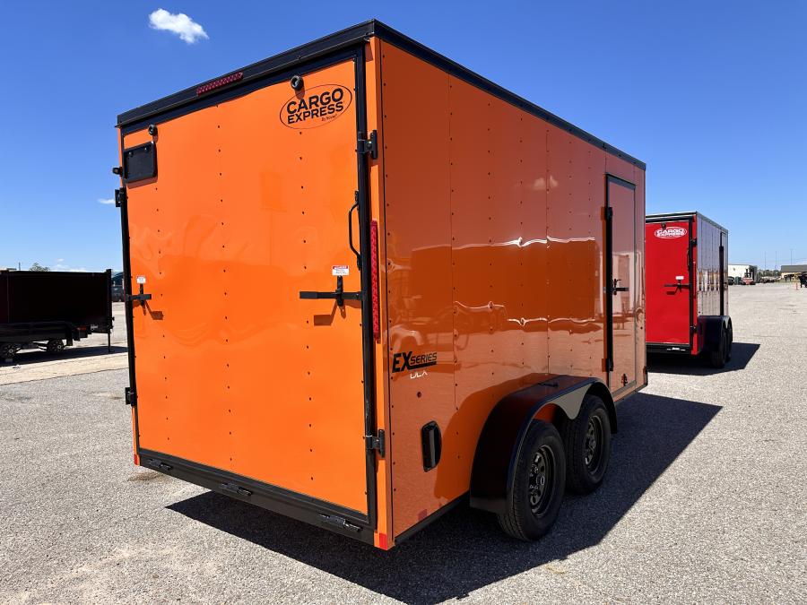 7X14 Blackout, 6" extra Height, Ramp Door VNOSE ENCLOSED CARGO Image 2