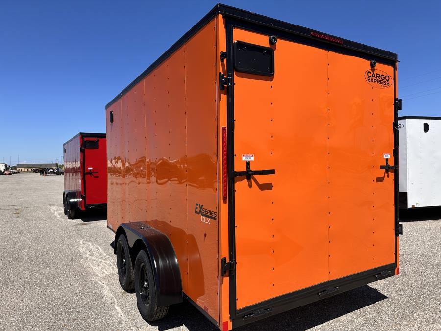 7X14 Blackout, 6" extra Height, Ramp Door VNOSE ENCLOSED CARGO Image 3