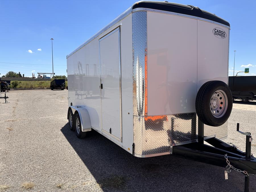 7x16  XL SE ROUND TOP  ENCLOSED CARGO 7K Image 1