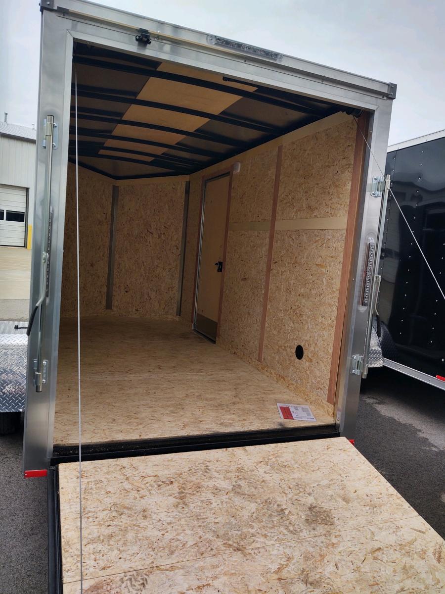 RWT6 RWT 6 x 12 SA FLAT TOP WEDGE ENCLOSED TRAILER BY RC Image 0
