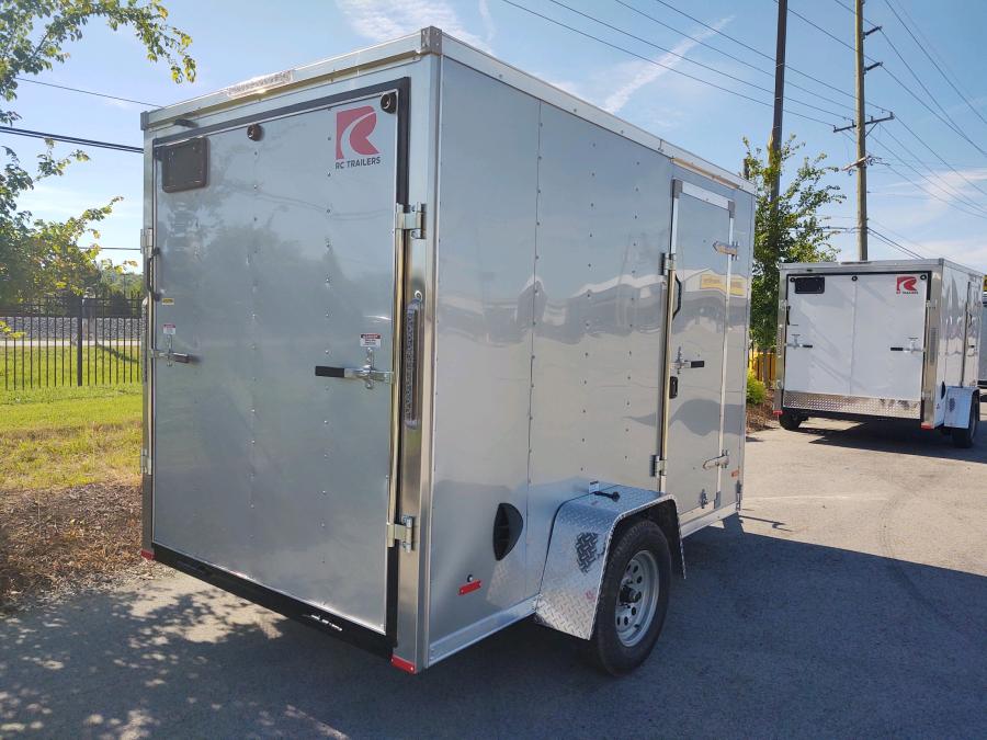 RWT6 RWT 6 x 12 SA FLAT TOP WEDGE ENCLOSED TRAILER BY RC Image 2
