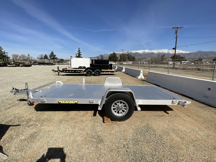 Aluma 8214 Aluma 82" x 14 TA Utility Trailer Image 1