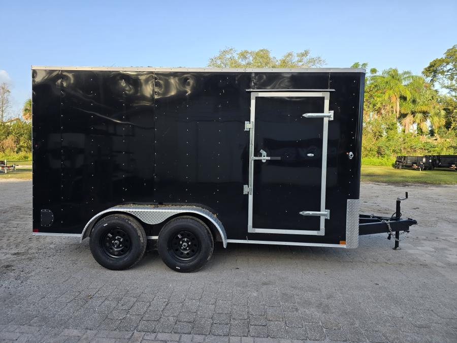 CO71 CARGO 7X14 TA RAMP RR ENCLOSED BY CARRY ON Image 3