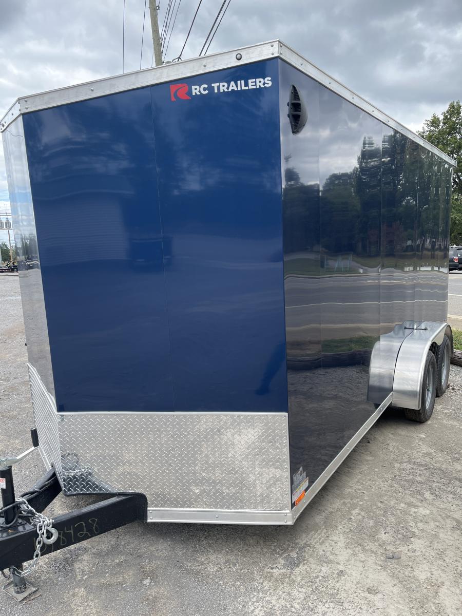 RDLX RDLX 7 x 16 TA FLAT TOP WEDG ENCLOSED TRAILER BY RC Image 0