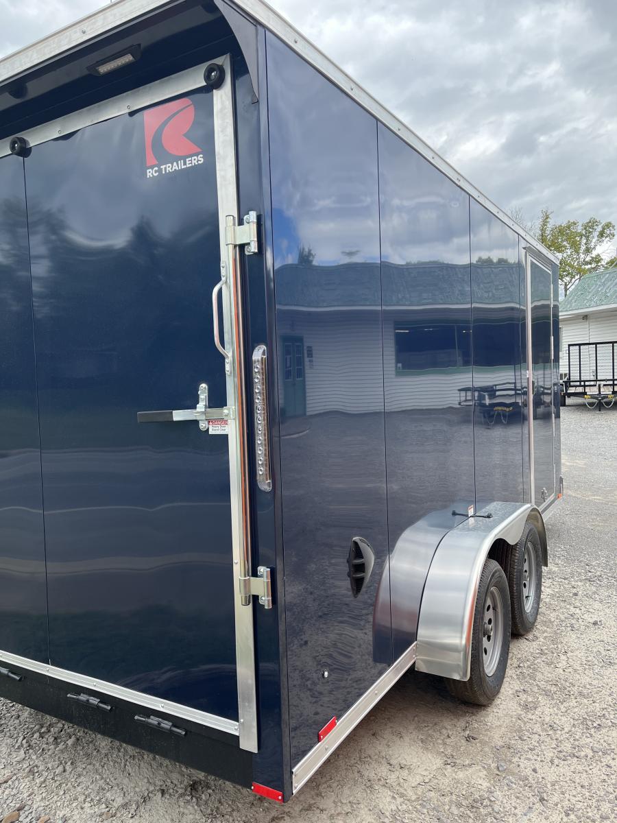 RDLX RDLX 7 x 16 TA FLAT TOP WEDG ENCLOSED TRAILER BY RC Image 2