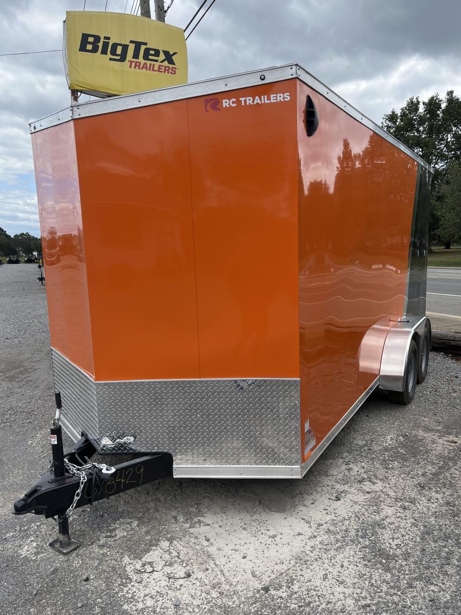 RDLX RDLX 7 x 16 TA FLAT TOP WEDG ENCLOSED TRAILER BY RC Image 0