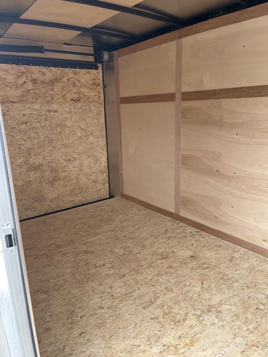 RWT6 RWT 6 x 12 SA FLAT TOP WEDGE ENCLOSED TRAILER BY RC Image 3