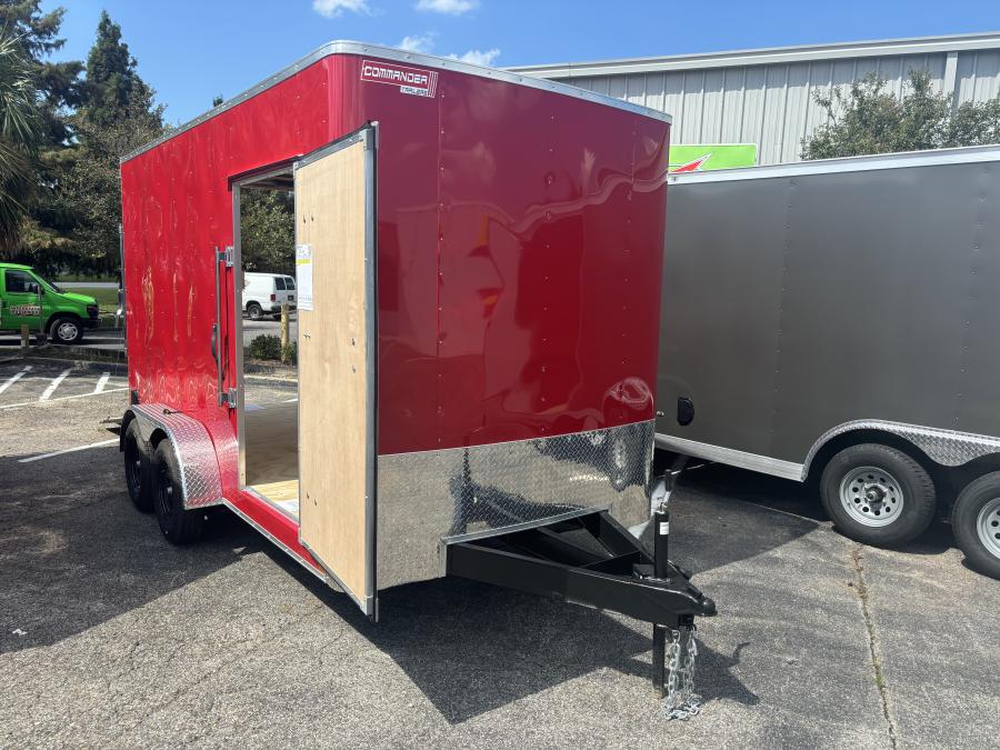 COME COMMANDER 7X14 TA  BK RAMP DOOR +12 SLOPE NOSE OPTIO Image 0