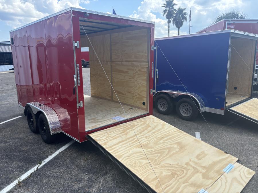 COME COMMANDER 7X14 TA  BK RAMP DOOR +12 SLOPE NOSE OPTIO Image 2