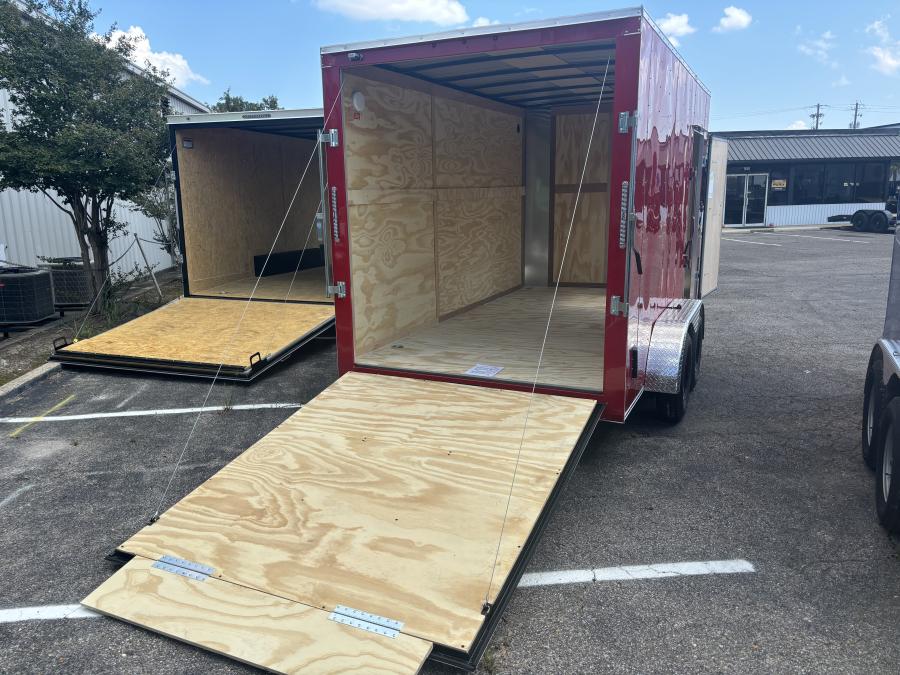 COME COMMANDER 7X14 TA  BK RAMP DOOR +12 SLOPE NOSE OPTIO Image 3