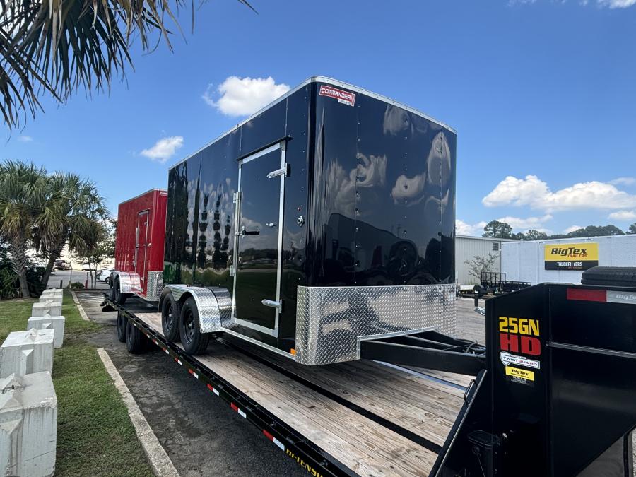COME COMMANDER 7X14 TA  BK RAMP DOOR +12 SLOPE NOSE OPTIO Image 1