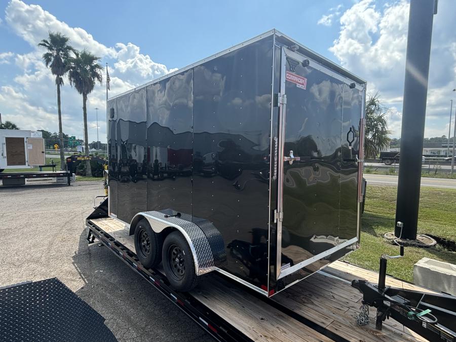 COME COMMANDER 7X14 TA  BK RAMP DOOR +12 SLOPE NOSE OPTIO Image 3