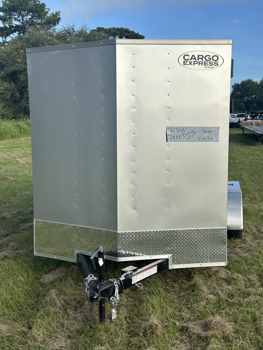 K841 7X14  DLX FLAT TOP VNOSE ENCLOSED CARGO Image 2
