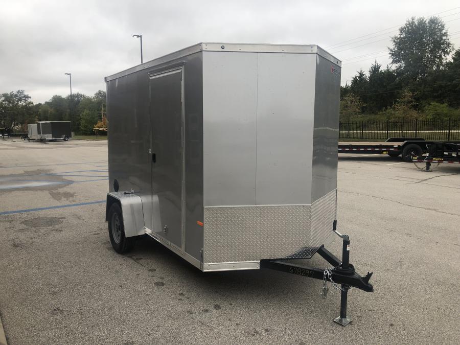 RC Trailers RWT 6×10 single-axle wedge enclosed trailer, 6.5′ interior height, screwless image 0