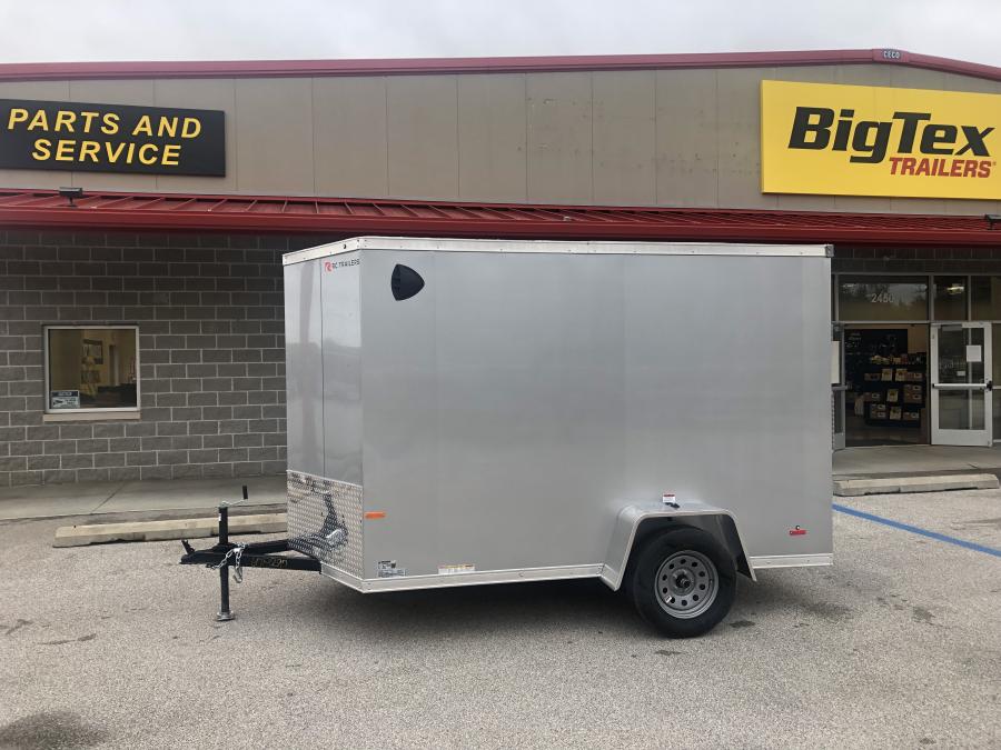 RC Trailers RWT 6×10 single-axle wedge enclosed trailer, 6.5′ interior height, screwless image 2