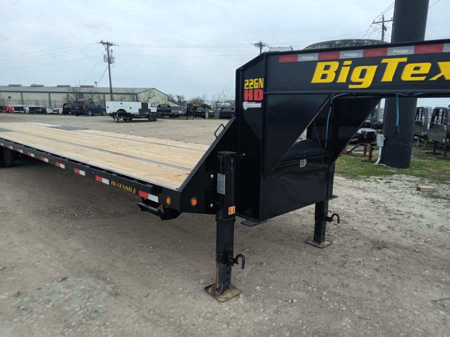 Big Tex 22GN, Gooseneck, 102" x 40', 23.9K, Straight Deck Image 3