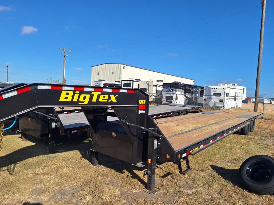 Big Tex 22GN, Gooseneck, 102" x 40', 23.9K, Straight Deck Image 0