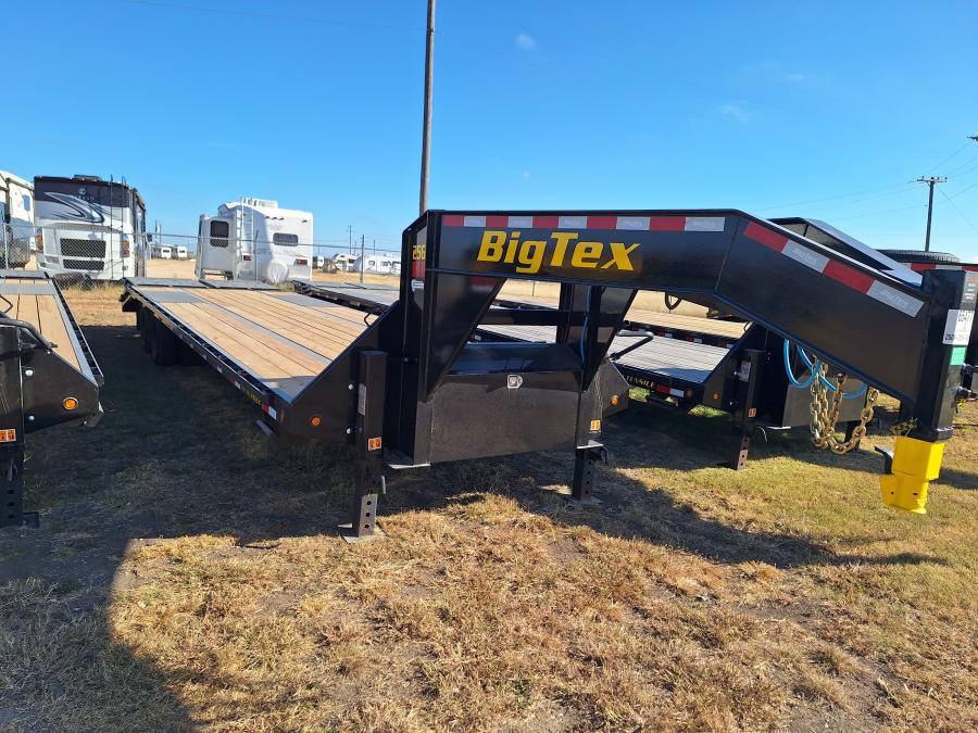 Big Tex 25GN, Gooseneck, 102" x 33', 25.9K, Dovetail, Mega Ramps Image 0