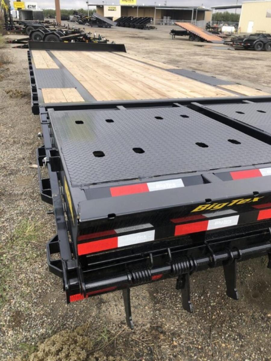Big Tex 14PH, Pintle, 102″ x 20′, 15.9K, Dovetail, Mega Ramps image 2