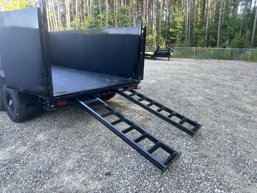 Big Tex 14LX, Dump, 83" x 14', 14K, 4' Sides Image 1