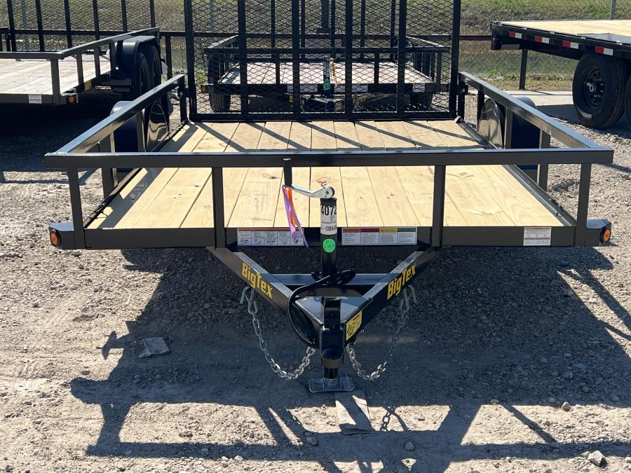 Big Tex 35SV, Single Axle Landscape, 77″ x 12′, 3K image 1