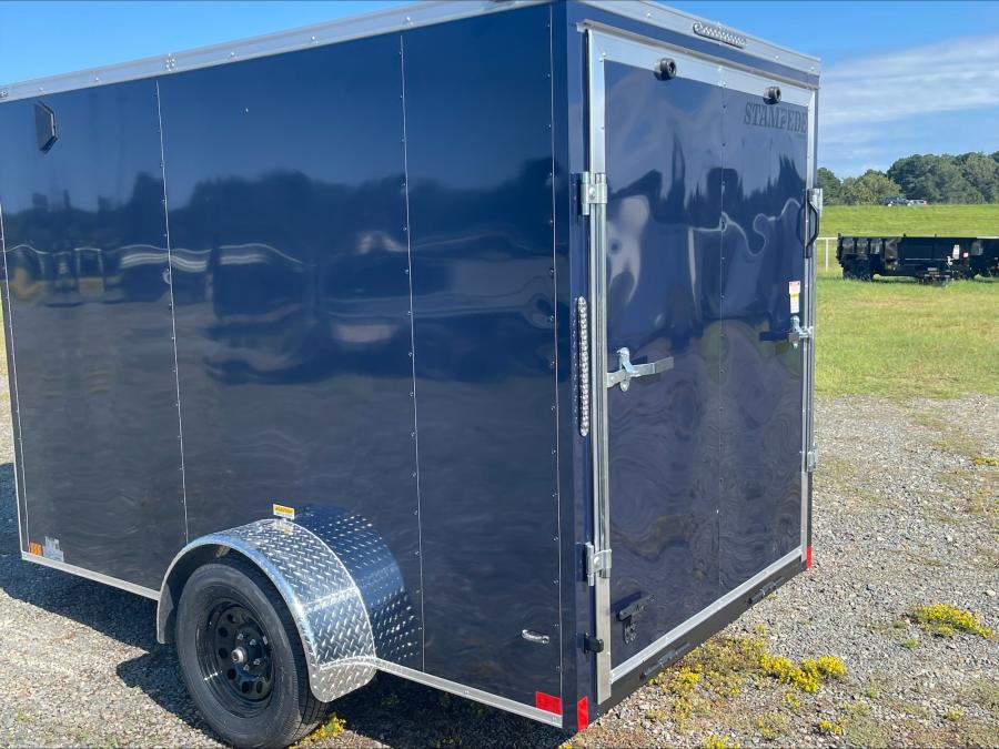 STAS STALL 6X10 SA BLUE RAMP DOOR 66H Image 0