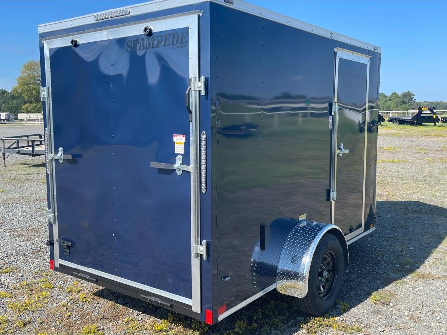STAS STALL 6X10 SA BLUE RAMP DOOR 66H Image 2