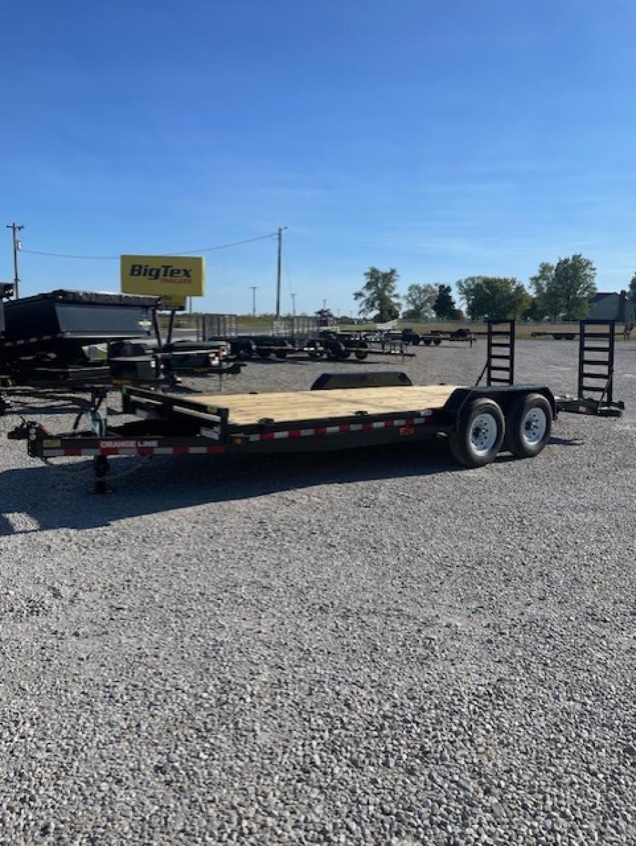 “Orange Line” by Big Tex EQ14 14K TAND EQUIP W/DT 83×20 KNEE RAMPS image 1