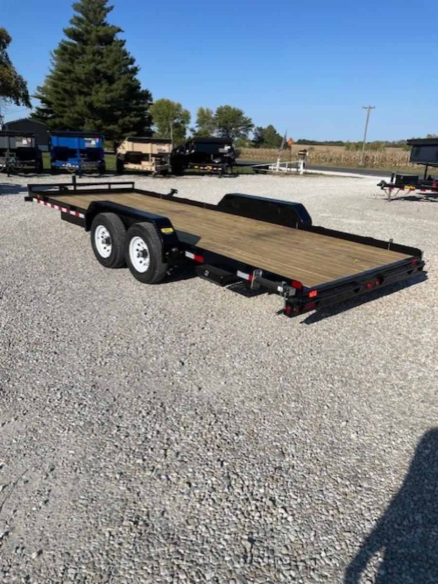 “Orange Line” by Big Tex 10ET 83″ x 16 Pro Series Tandem Axle Equipment Trailer image 1