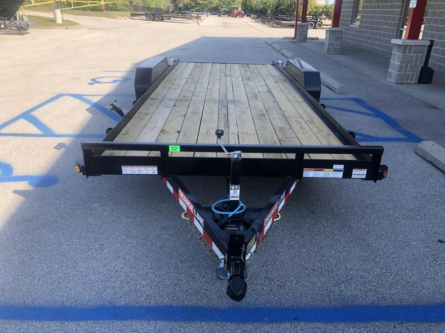 Orange Line TH10 - Car Hauler, 83" x 20', 9.9K, 4' slide-out ramps Image 2