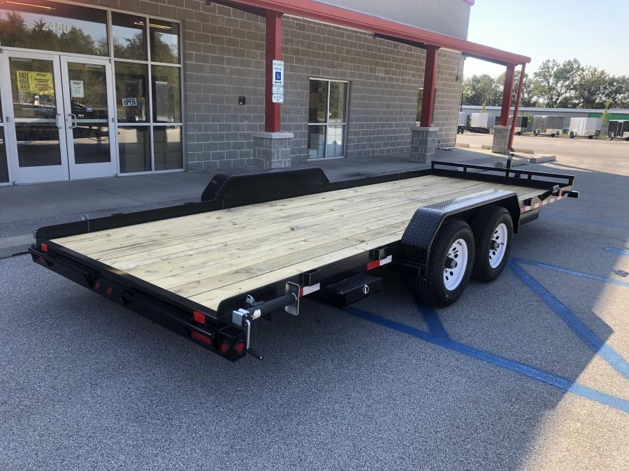 Orange Line TH10 - Car Hauler, 83" x 20', 9.9K, 4' slide-out ramps Image 3