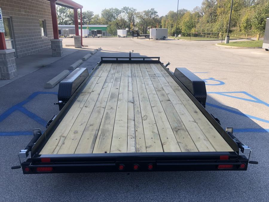 Orange Line TH10 - Car Hauler, 83" x 20', 9.9K, 4' slide-out ramps Image 4