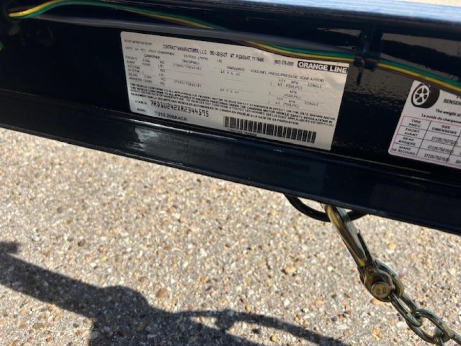 Big Tex 10PI 83" x 20 Pro Series Tandem Axle Pipe Top Utility Trailer Image 4
