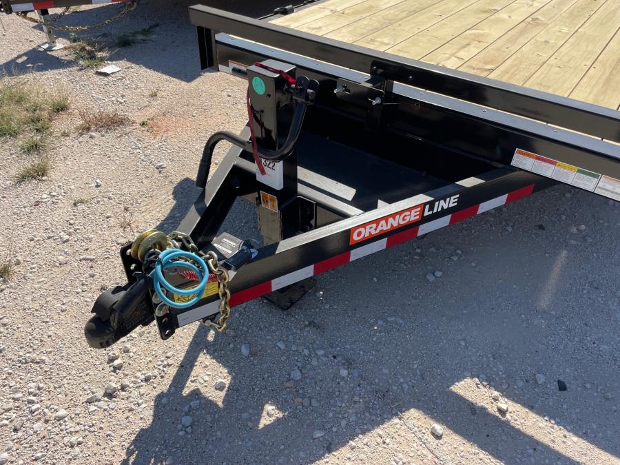 Big Tex EQ14 14K TAND EQUIP W/DT 83x20 KNEE RAMPS, ORANGE LINE Image 3