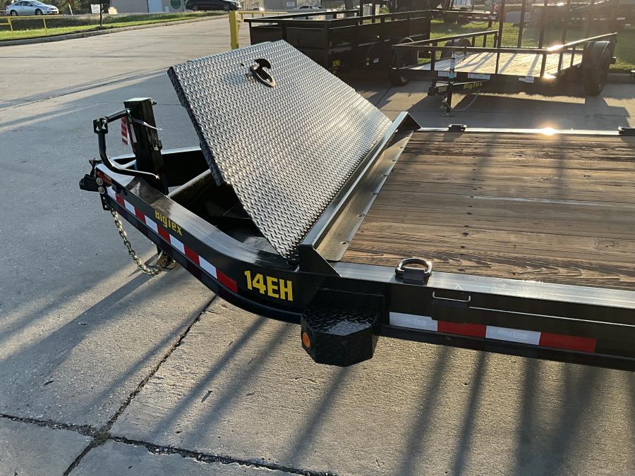 Big Tex 14EH, Equipment, 83" x 20', 15.4K, Dovetail, Mega Ramps, X-Series Image 4