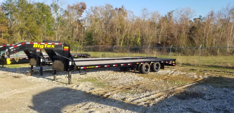 Big Tex 25GN, Gooseneck, 102" x 30', 25.9K, Dovetail, Mega Ramps Image 1