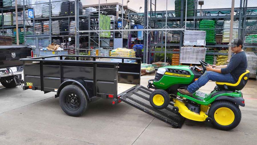 Big Tex 30SV, Single Axle Landscape, 60" x 10', 3K Image 1