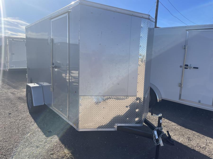 K721 6X12 XL SE ROUND TOP FRONT ENC CARGO TRAILER Image 1
