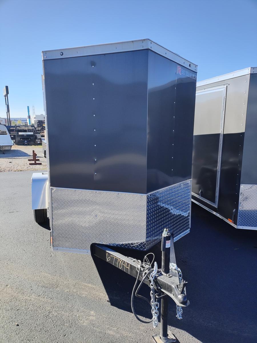 RWT5 RWT 5 x 10 SAE FLAT TOP ENCLOSED TRAILER BY RC Image 0