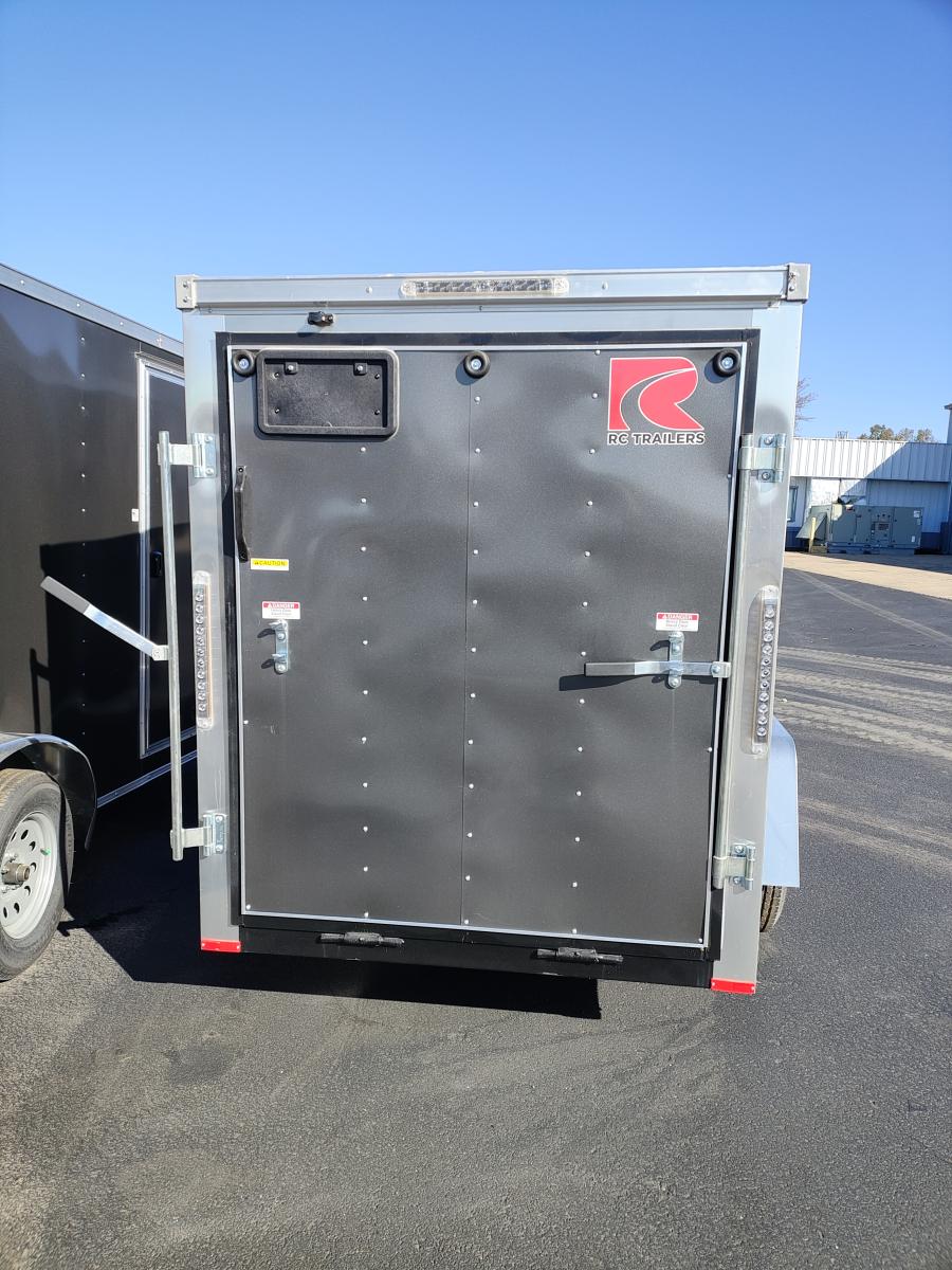 RWT5 RWT 5 x 10 SAE FLAT TOP ENCLOSED TRAILER BY RC Image 1