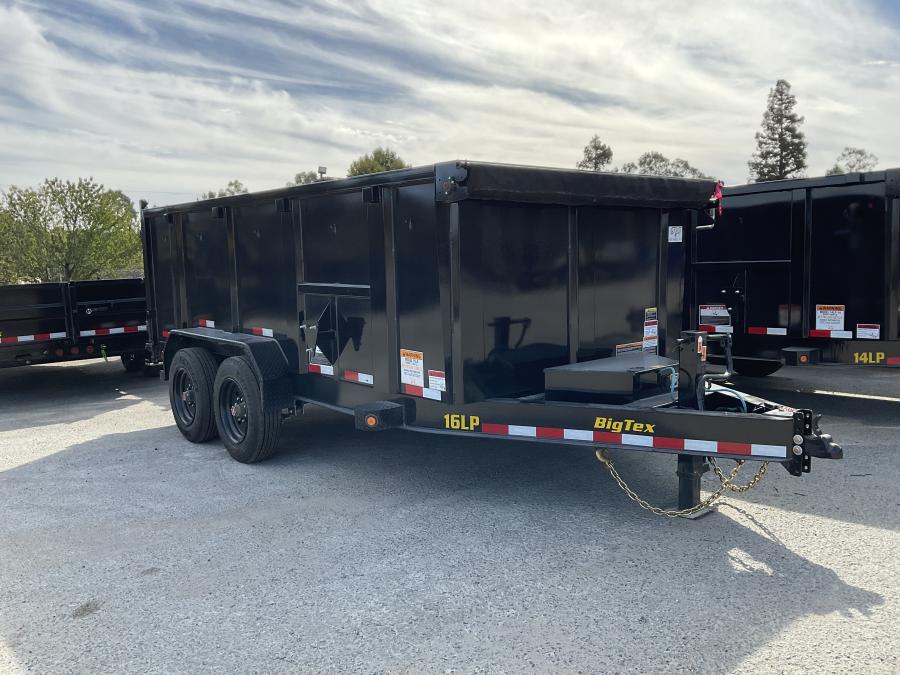 Big Tex 16LP, Dump, 83" x 14', 17.5K, 4' Sides Image 0