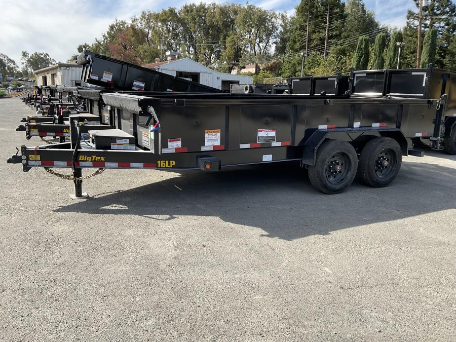 Big Tex 16LP, Dump, 83" x 16', 17.5K Image 0