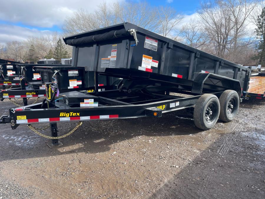 Big Tex 14LP 83" x 16 Heavy Duty Ultra Low Profile Dump Image 0