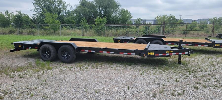 Big Tex 14EH, Equipment, 83″ x 18′, 15.4K, Dovetail, Mega Ramps, X-Series image 0