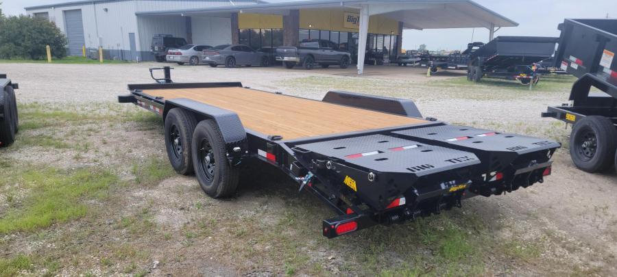 Big Tex 14EH, Equipment, 83″ x 18′, 15.4K, Dovetail, Mega Ramps, X-Series image 2