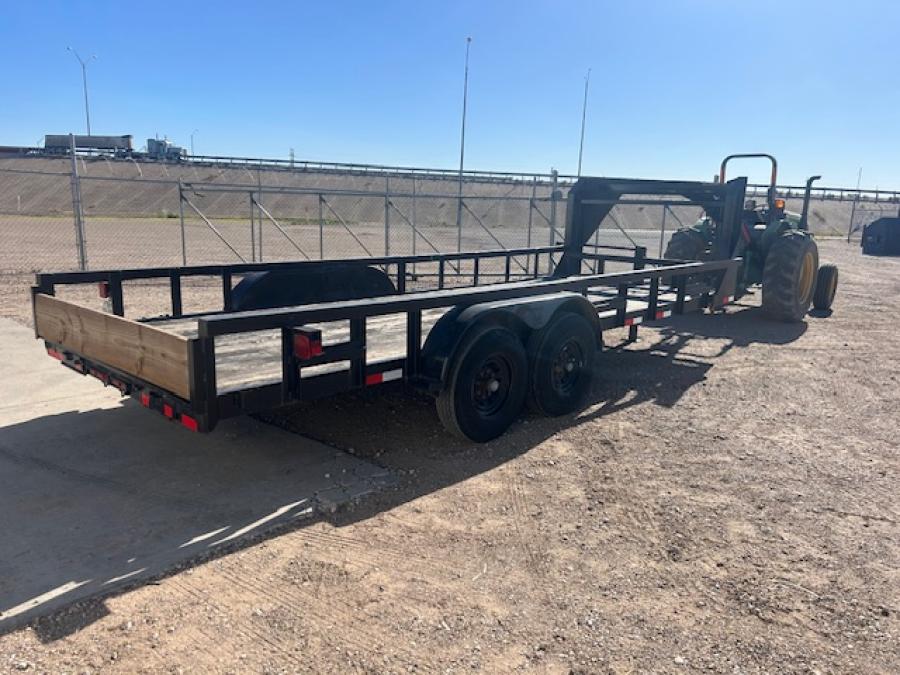 2007 USED 14'000K PERFORMANCE GOOSENECK UTILITY 83 X 20 Image 2